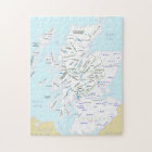 Clan Map of Scotland Jigsaw Puzzle