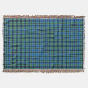 Clan Marshall Tartan Throw Blanket