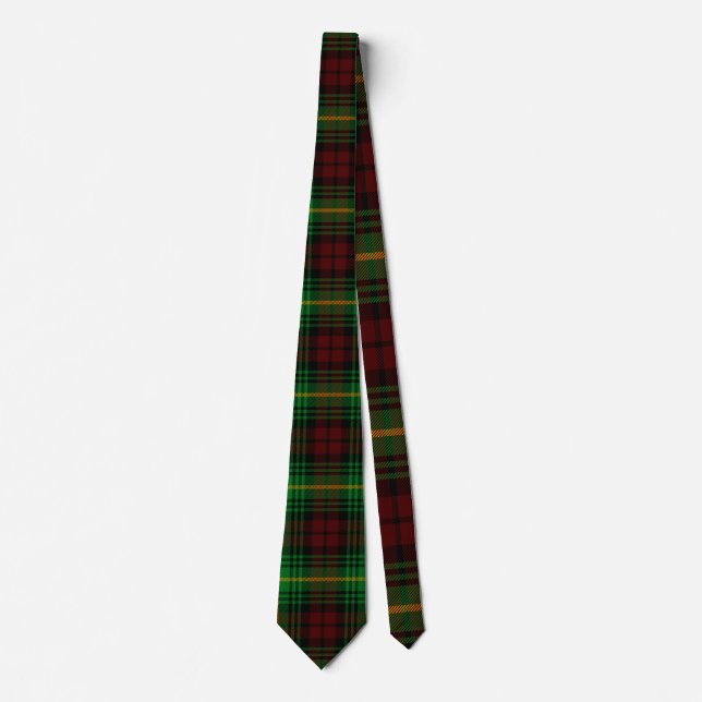 Clan Martin Tartan Tie (Front)