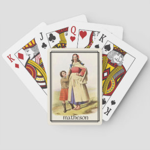 Clan Matheson Classic Scotland Deck Playing Cards
