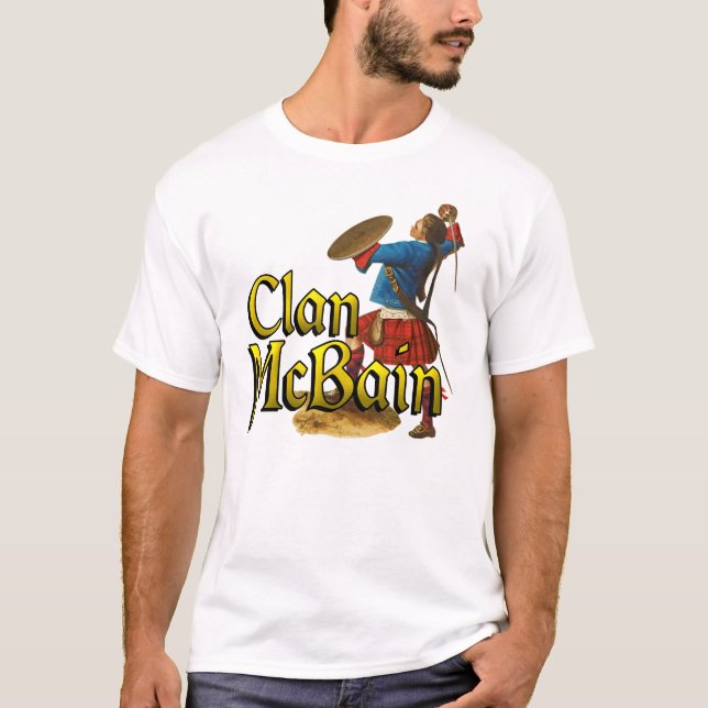 Clan McBain Highland Games Shirts (Front)