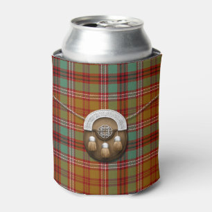 Clan McCall Tartan And Sporran Can Cooler