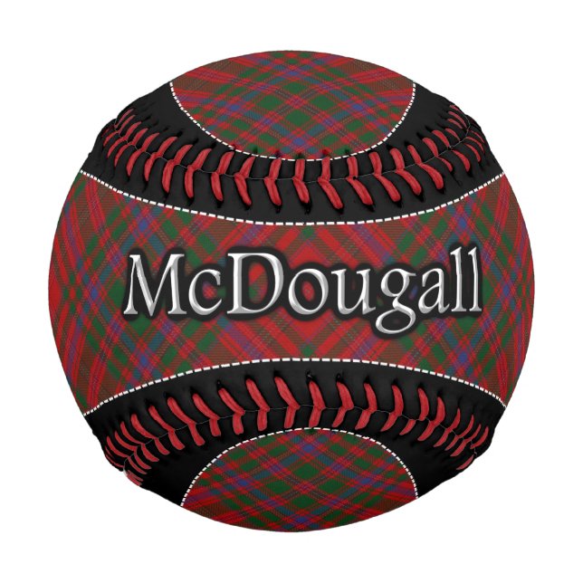 Clan McDougall MacDougall Scottish Dream Tartan Baseball (Front)