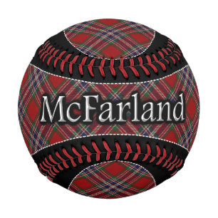 Clan McFarland MacFarlane Scottish Dream Tartan Baseball