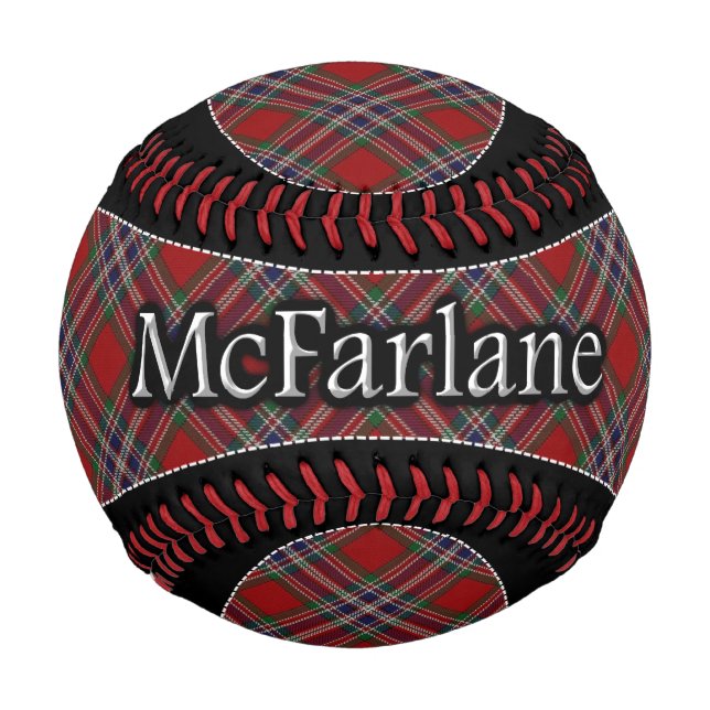 Clan McFarlane MacFarlane Scottish Dream Tartan Baseball (Front)