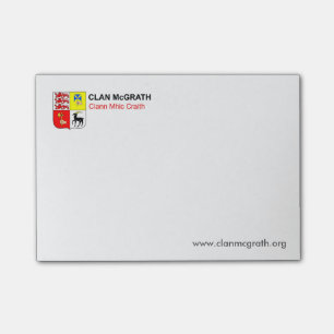 Clan McGrath Post-It Notes