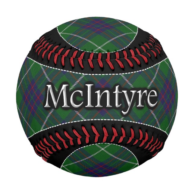 Clan McIntyre MacIntyre Scottish Dream Tartan Baseball (Front)