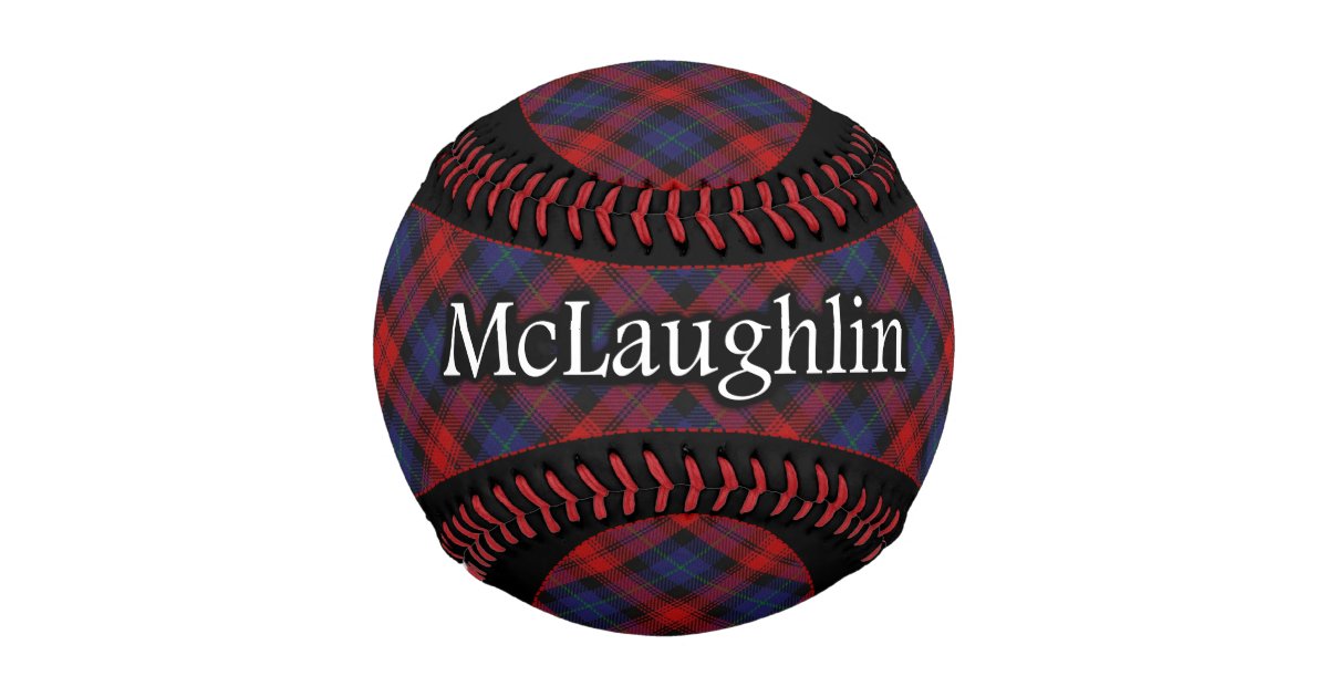 Clan McLaughlin MacLachlan Scottish Tartan Baseball Zazzle