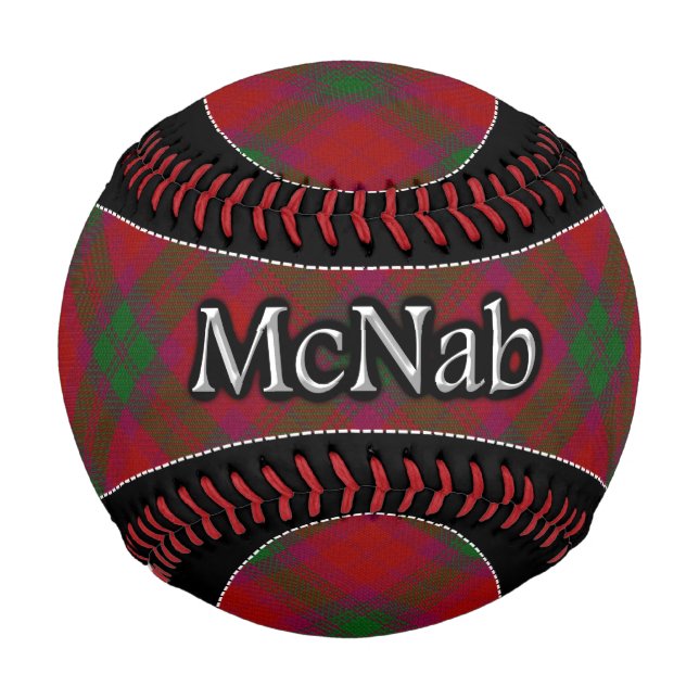 Clan McNab MacNab Scottish Dream Tartan Baseball (Front)