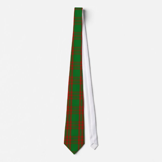 Clan Menzies Tartan Tie (Front)