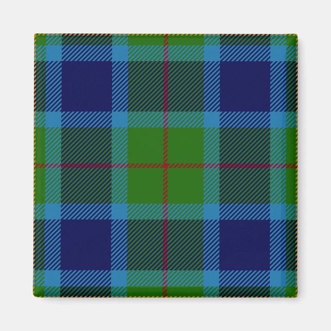 Clan Miller Tartan Magnet (Front)