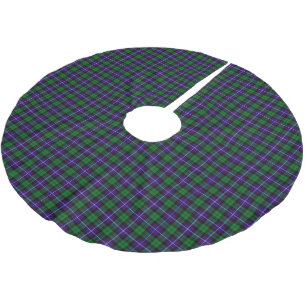 Clan Mitchell Tartan Brushed Polyester Tree Skirt