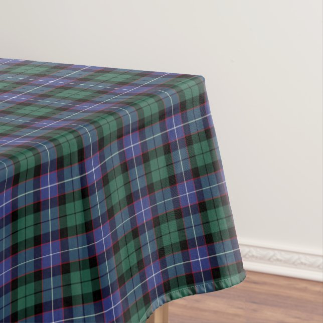 Clan Mitchell Tartan Tablecloth (In Situ)