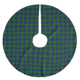 Clan Montgomery Tartan Brushed Polyester Tree Skirt