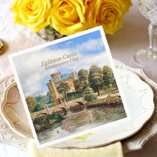 Clan Montgomery's Eglinton Castle Scotland Napkin