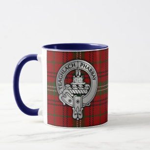 Clan Morrison Crest & Tartan Mug