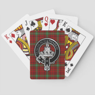 Clan Morrison Crest & Tartan Playing Cards