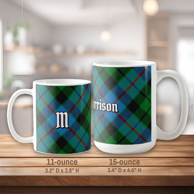 Clan Morrison Hunting Tartan Coffee Mug (Creator Uploaded)
