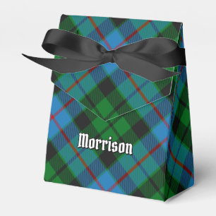 Clan Morrison Hunting Tartan Favour Box