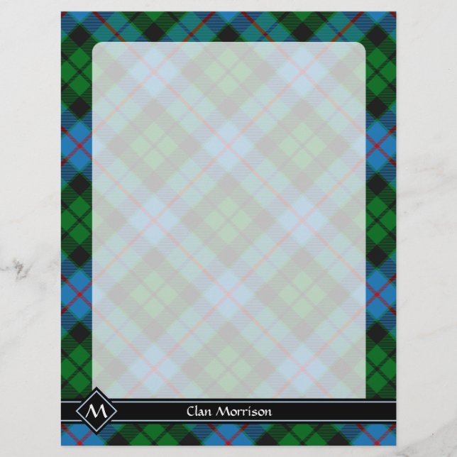 Clan Morrison Hunting Tartan Flyer (Front)