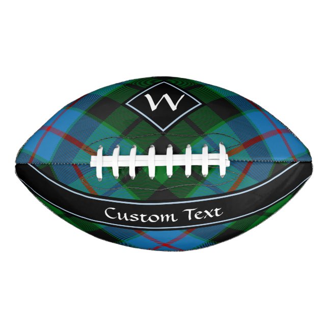 Clan Morrison Hunting Tartan Football American Football (Front)