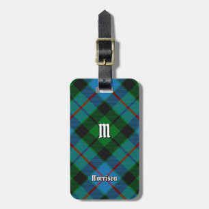 Clan Morrison Hunting Tartan Luggage Tag