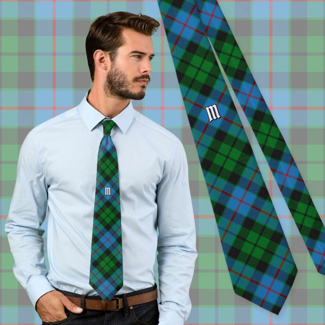Clan Morrison Hunting Tartan Neck Tie (Creator Uploaded)