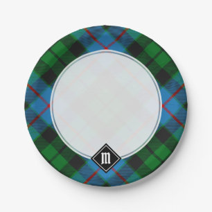 Clan Morrison Hunting Tartan Paper Plates