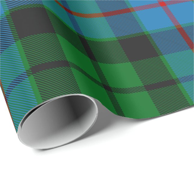 Clan Morrison Hunting Tartan Wrapping Paper (Roll Corner)