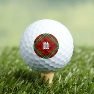 Clan Morrison Red Tartan Golf Balls