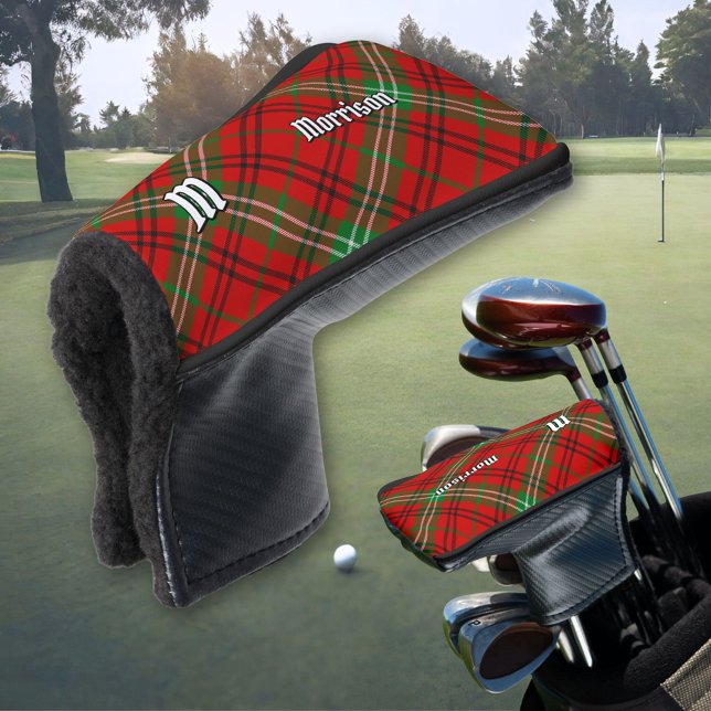 Clan Morrison Red Tartan Golf Head Cover (Creator Uploaded)