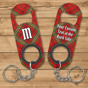 Clan Morrison Red Tartan  Keychain Bottle Opener