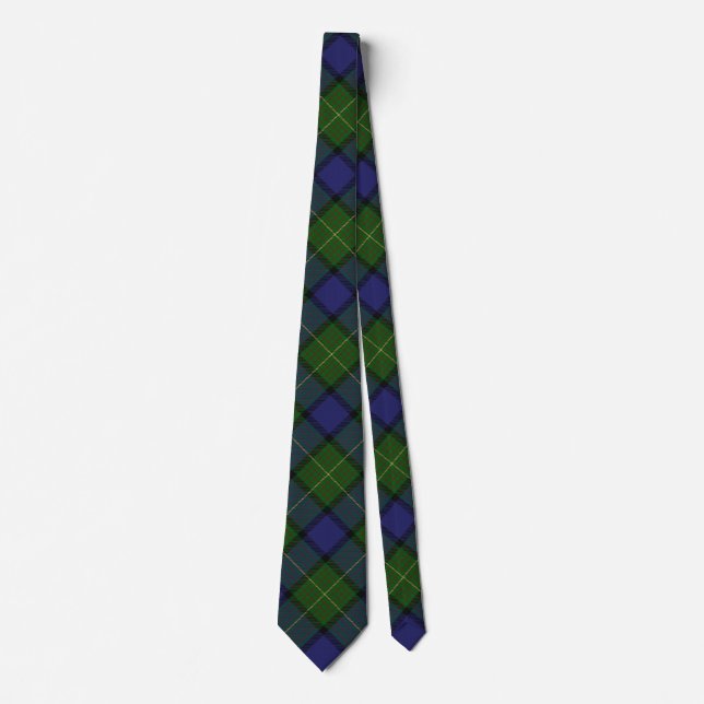 Clan Muir Classic Tartan Tie (Front)