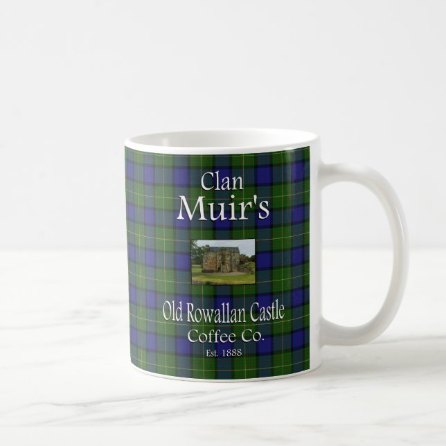 Clan Muir's Old Rowallan Castle Coffee Co. Coffee Mug (Right)
