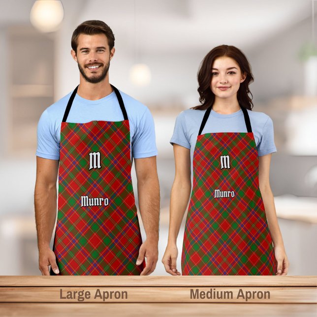 Clan Munro Tartan Apron (Creator Uploaded)