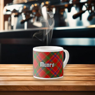 Clan Munro Tartan Espresso Cup