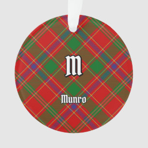 Clan Munro Tartan Ornament