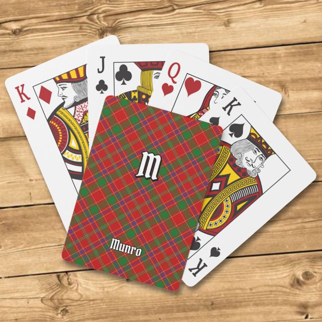 Clan Munro Tartan Playing Cards (Creator Uploaded)