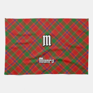 Clan Munro Tartan Tea Towel