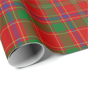 Clan Munro Tartan Wrapping Paper