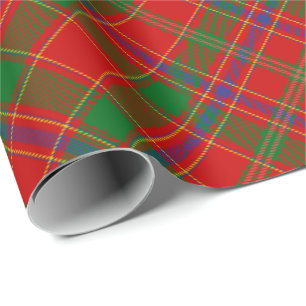 Clan Munro Tartan Wrapping Paper