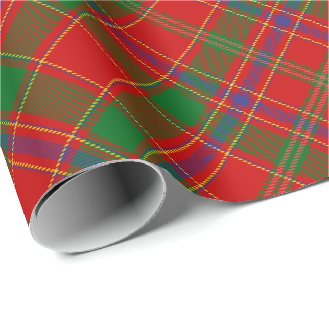 Clan Munro Tartan Wrapping Paper (Roll Corner)