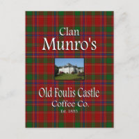 Clan Munro's Old Foulis Castle Coffee Co.