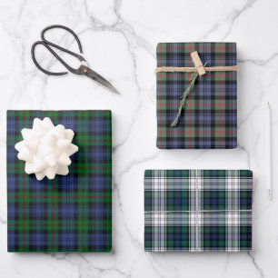 Clan Murray Tartan Variations Wrapping Paper Sheet
