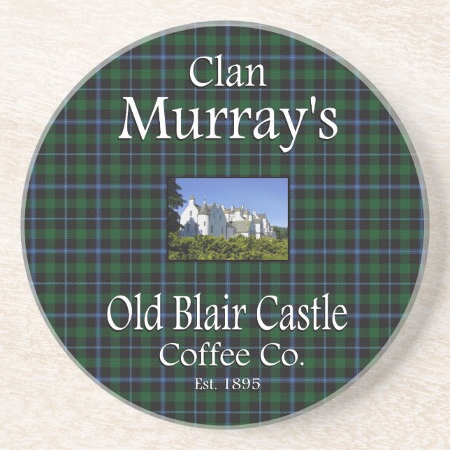 Clan Murray's Old Blair Castle Coffee Co. Coaster (Front)