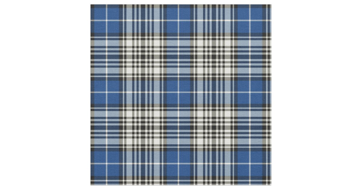 Clan Napier Tartan Fabric | Zazzle