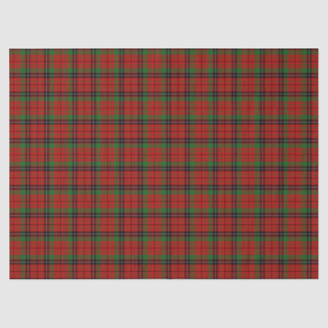 Clan Nicolson Tartan Tissue Paper (Front)