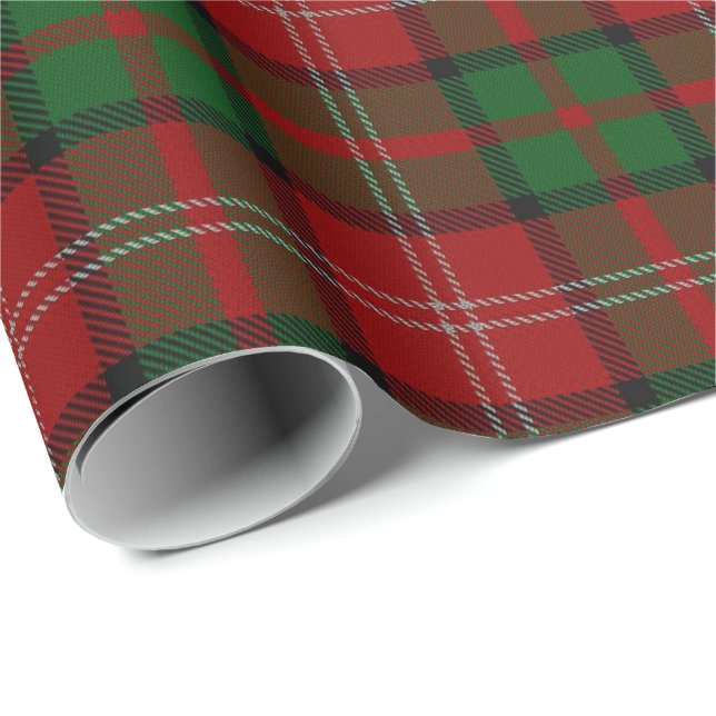 Clan Nisbet Nesbitt Nesbit Scottish Tartan Wrapping Paper (Roll Corner)