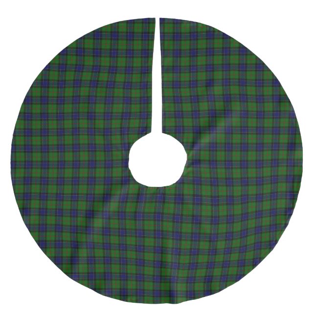 Clan Ogilvie Brushed Polyester Tree Skirt (Front)