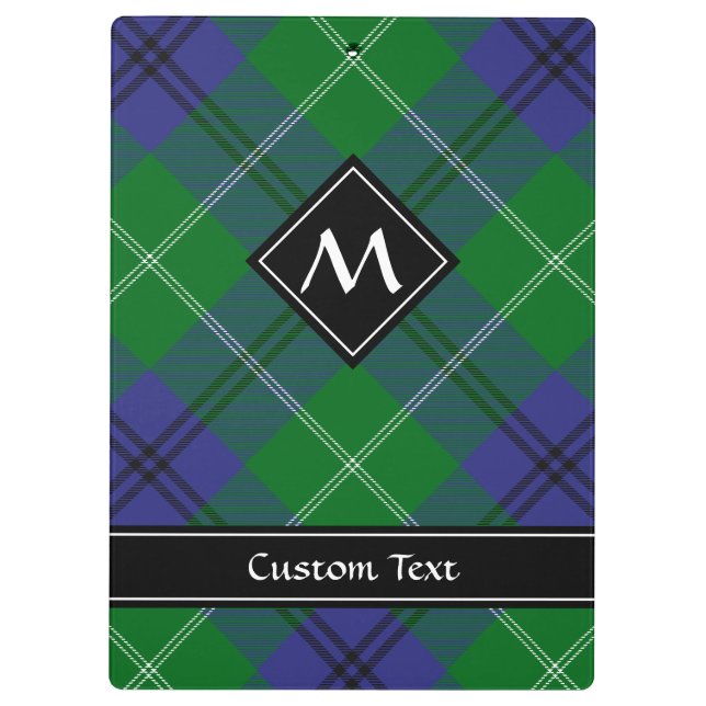 Clan Oliphant Tartan Clipboard (Back)